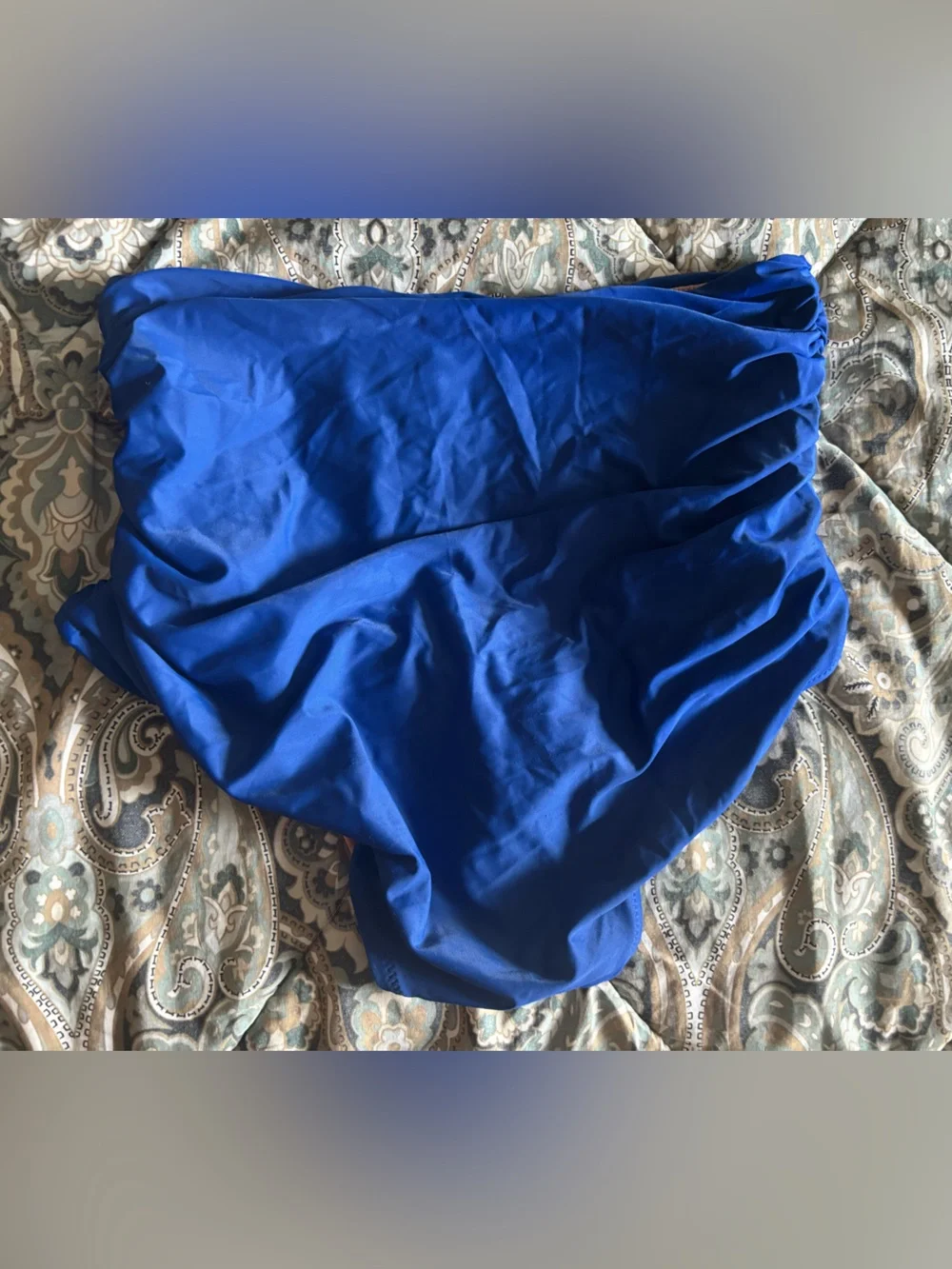 Jcrew royal blue bikini